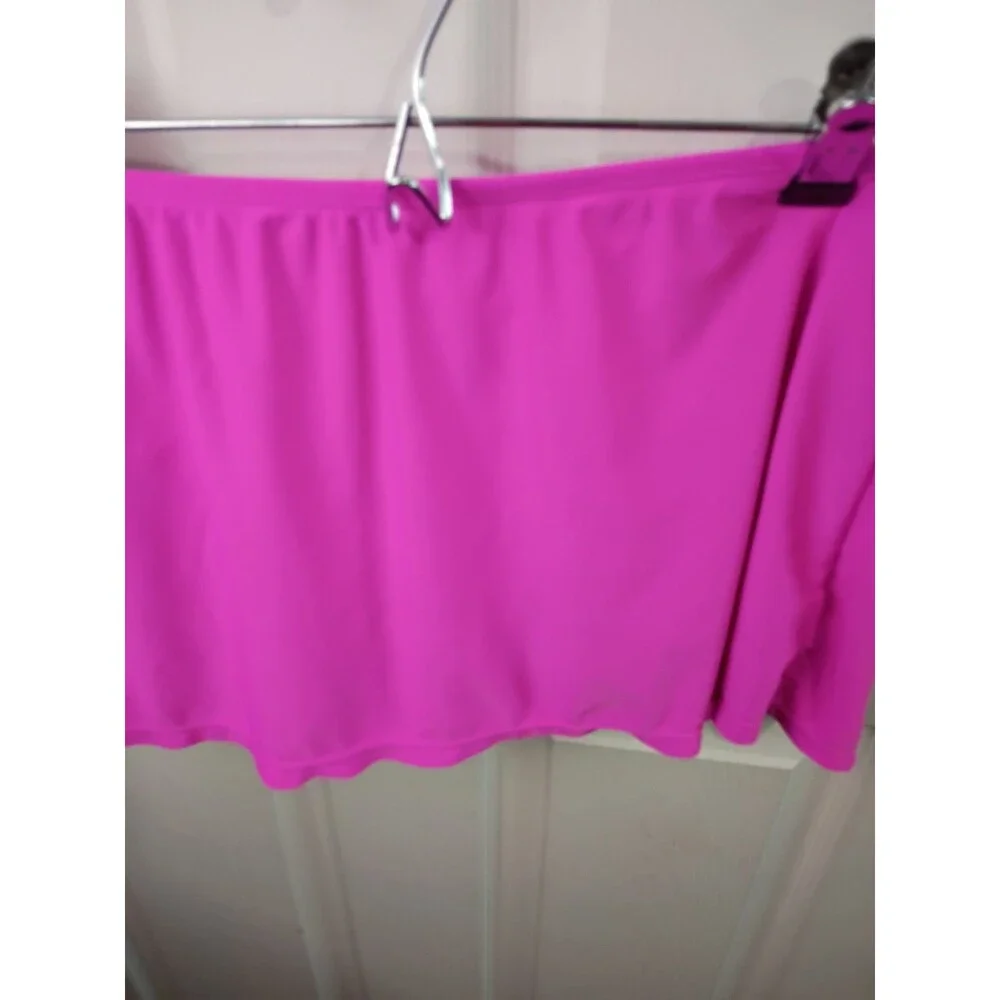 Collection By Carolina Tankini Geometric Set Halter 14/16 Skirt Swimwear Beach